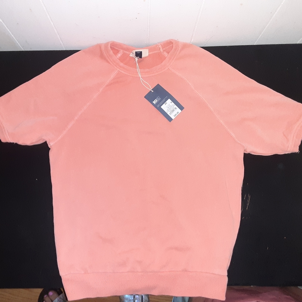 Peach Colored Sweater Top